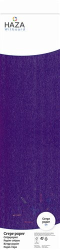 Papel crepé morado (FSC, 250x50cm)
