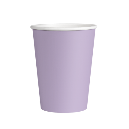 Vasos morados 7cm 8ud
