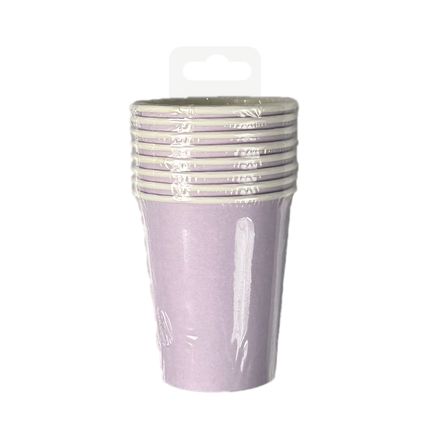 Vasos morados 7cm 8ud