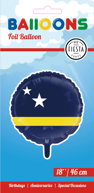 Curacao Helium Ballon Leeg 45cm van WeFiesta koop je bij Partywinkel