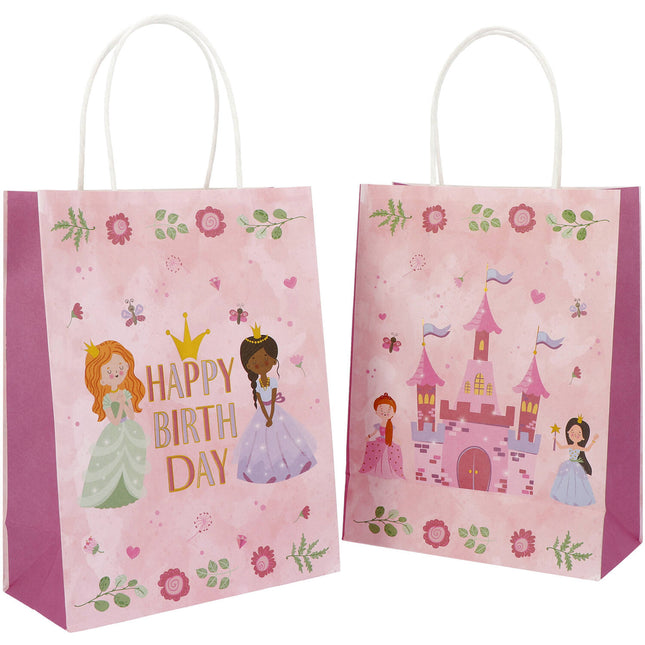Bolsas Fiesta Princesas 27cm 6uds