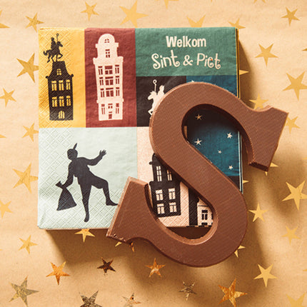 Servilletas Welcome Sint En Piet 33cm 20pcs