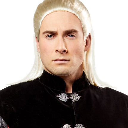 Daemon Targaryen Pruik van Rubies koop je bij Partywinkel