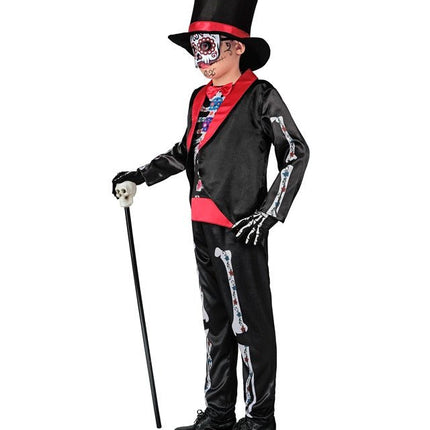 Dag Van De Doden Kostuum Jongen van Widmann koop je bij Partywinkel