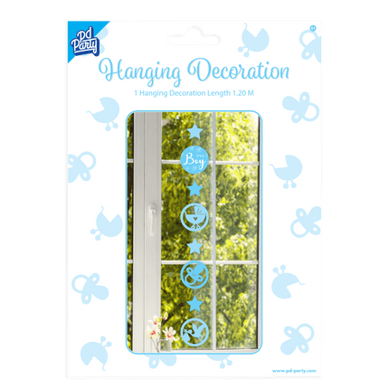 Decoratie Slinger Het Is Een Jongen 30cm van Paper Dreams koop je bij Partywinkel