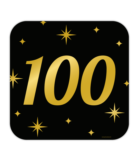 Deurbord 100 Jaar 50cm van Paper Dreams koop je bij Partywinkel