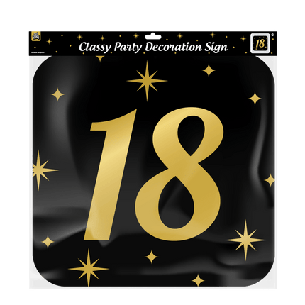 Deurbord 18 Jaar 50cm van Paper Dreams koop je bij Partywinkel