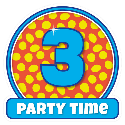 Deurbord 3 Jaar Gekleurd 50cm van Paper Dreams koop je bij Partywinkel