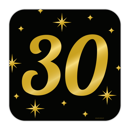 Deurbord 30 Jaar 50cm van Paper Dreams koop je bij Partywinkel