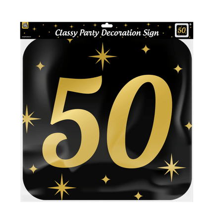 Deurbord 50 Jaar 50cm van Paper Dreams koop je bij Partywinkel