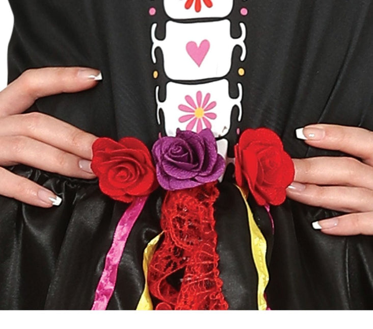 Dia De Los Muertos Jurk Dames van Fiestas Guirca koop je bij Partywinkel