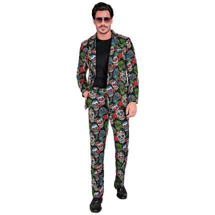 Dia De Los Muertos Kostuum Heren van Widmann koop je bij Partywinkel