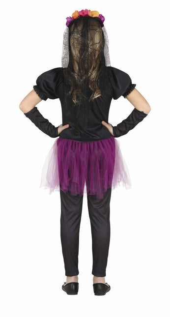 Dia De Los Muertos Kostuum Meisje van Fiestas Guirca koop je bij Partywinkel