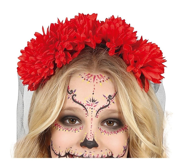Dia De Los Muertos Kostuum Meisje Bloem van Fiestas Guirca koop je bij Partywinkel