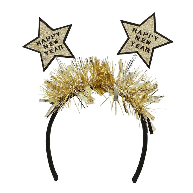 Diadeem Shine 'Happy new year' van Boland koop je bij Partywinkel