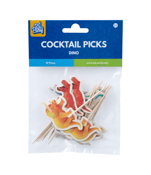 Dino Cocktailprikkers van Paper Dreams koop je bij Partywinkel