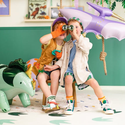 Dino Helium Ballon Leeg 93cm van Partydeco koop je bij Partywinkel
