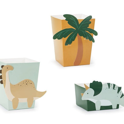 Dino Snackbakje 6st van Partydeco koop je bij Partywinkel