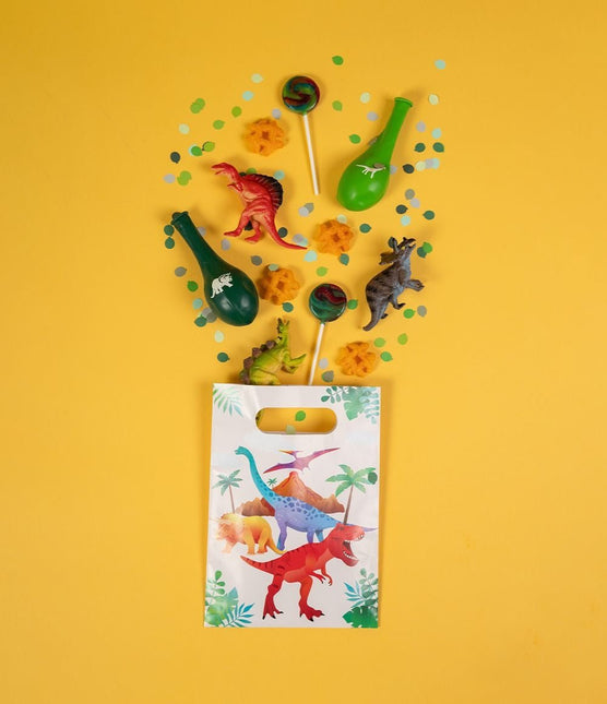 Dino Uitdeelzakjes 6st van Paper Dreams koop je bij Partywinkel
