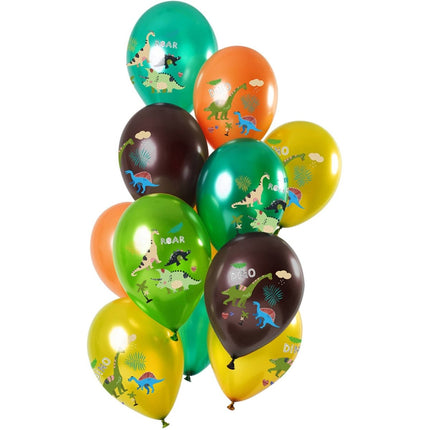 Dinosaurus Ballonnen 30cm 12st van Folat koop je bij Partywinkel