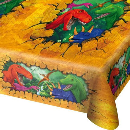 Dinosaurus Tafelkleed 1,8m van Folat koop je bij Partywinkel