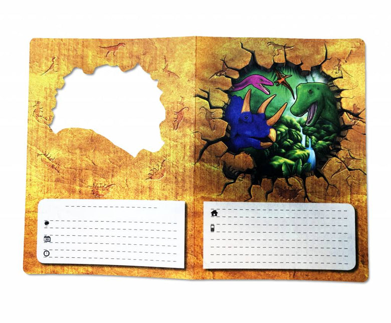 Dinosaurus Uitnodigingen 6st van Folat koop je bij Partywinkel