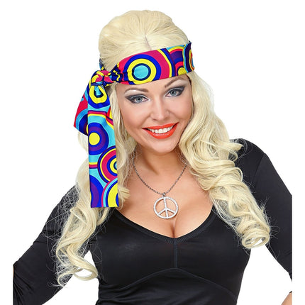 Disco 70S Hoofdband Blauw van Widmann koop je bij Partywinkel