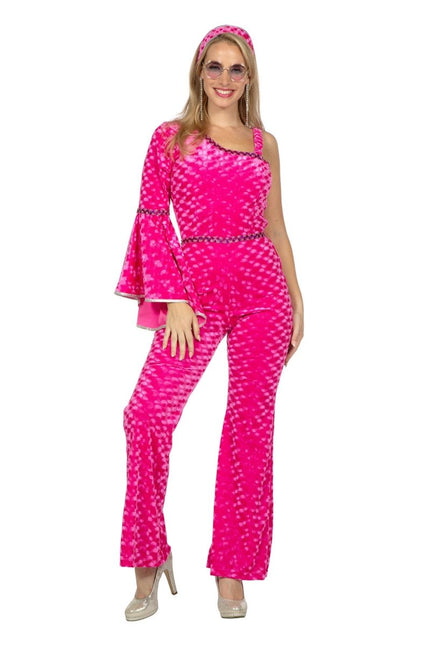 Disco Pak Roze Dames 2 delig van Wilbers & Wilbers koop je bij Partywinkel