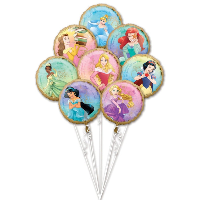 Disney Prinsessen Helium Ballonnen Set 8 delig leeg van Anagram koop je bij Partywinkel
