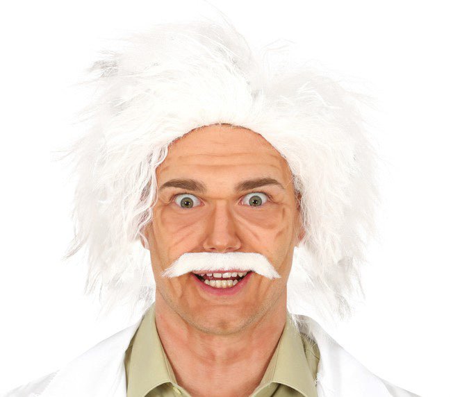 Doc Brown Back To The Future Professor Pruik van Fiestas Guirca koop je bij Partywinkel