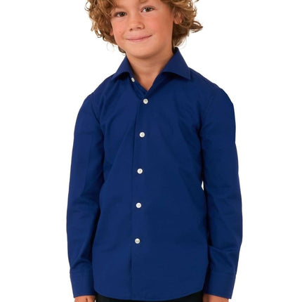 Donkerblauw Overhemd Jongen OppoSuits van OppoSuits koop je bij Partywinkel