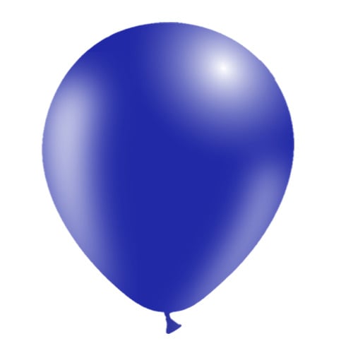 Donkerblauwe Ballonnen 30cm 10st - Partywinkel - 8436540890610