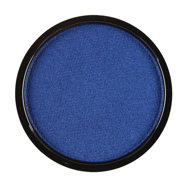 Donkerblauwe Schmink Metallic 15gr van Widmann koop je bij Partywinkel