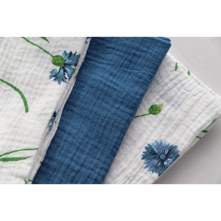 Donkerblauwe Servetten Katoen 40cm 4st van CHAKS koop je bij Partywinkel