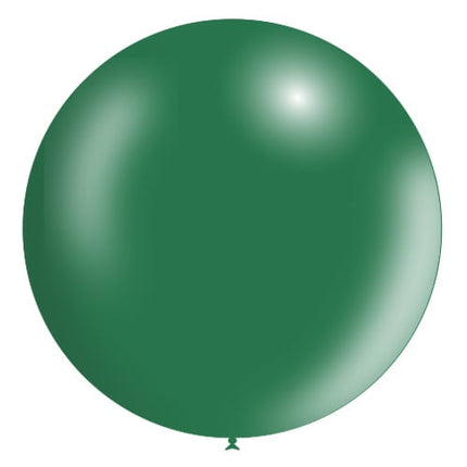 Donkergroene Reuze Ballon XL Metallic 91cm van Balloonia koop je bij Partywinkel