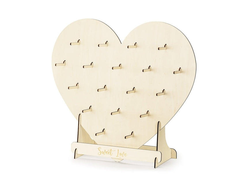 Donut Wall Hout 65x59cm van Partydeco koop je bij Partywinkel