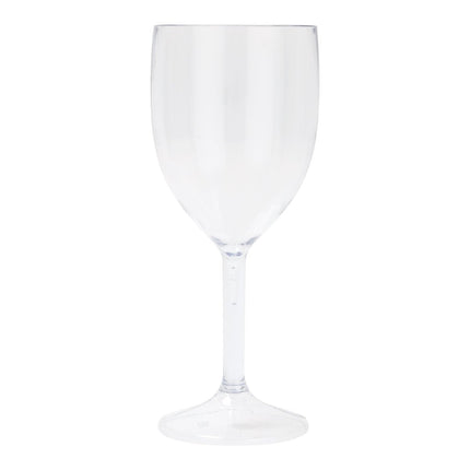 Doorzichtige Wijnglas Plastic 300ml 2st van Procos koop je bij Partywinkel