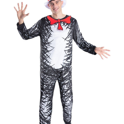 Dr Seuss Cat In The Hat Kostuum Heren van Smiffys koop je bij Partywinkel