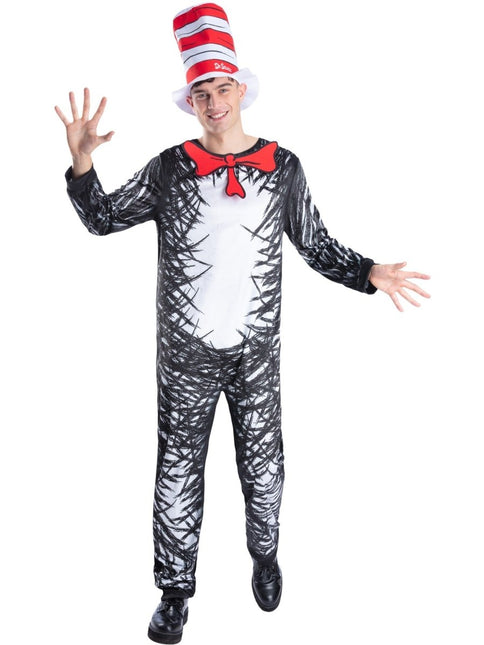 Dr Seuss Cat In The Hat Kostuum Heren van Smiffys koop je bij Partywinkel