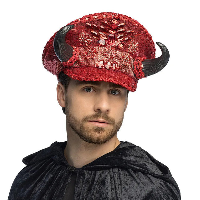 Duivel Pet Rood Glitter van Boland koop je bij Partywinkel