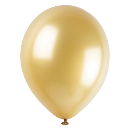 Donkergouden Parelballonnen 30cm 50st