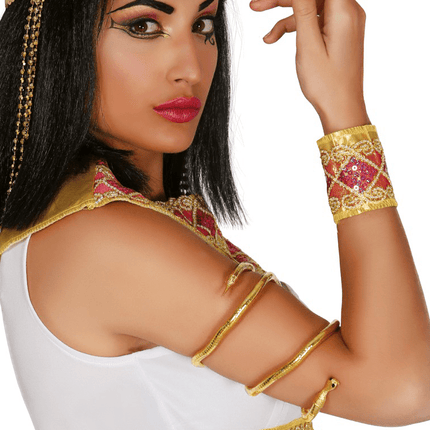 Egyptische Slang Armband van Fiestas Guirca koop je bij Partywinkel