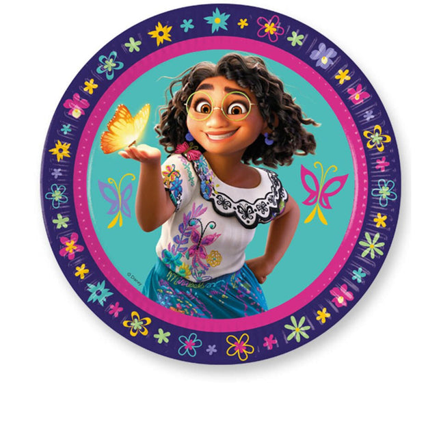 Encanto Borden 23cm 8st van Procos koop je bij Partywinkel