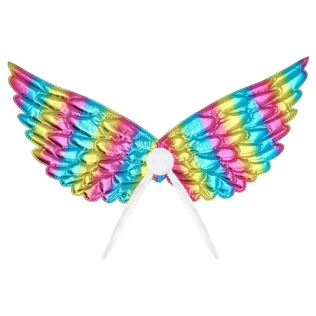 Engel Vleugels Regenboog 45cm - Partywinkel - 8712026529435