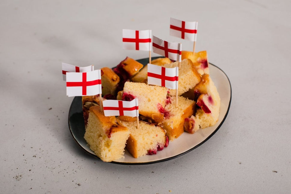 Engeland Cocktailprikkers St. George 6cm 50st van WeFiesta koop je bij Partywinkel