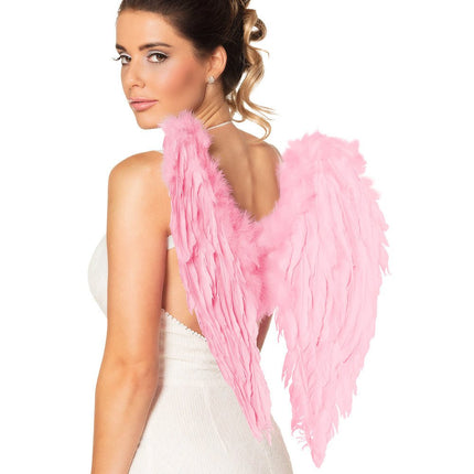Engelen Vleugels Lichtroze 50cm - Partywinkel - 8712026528254