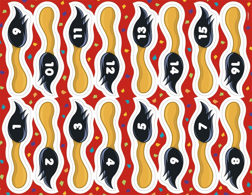 Ezeltje - Prik Spel 48,3cm 15 delig van Unique koop je bij Partywinkel