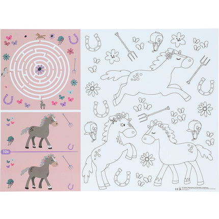 Salvamanteles Caballo 40cm 6uds.