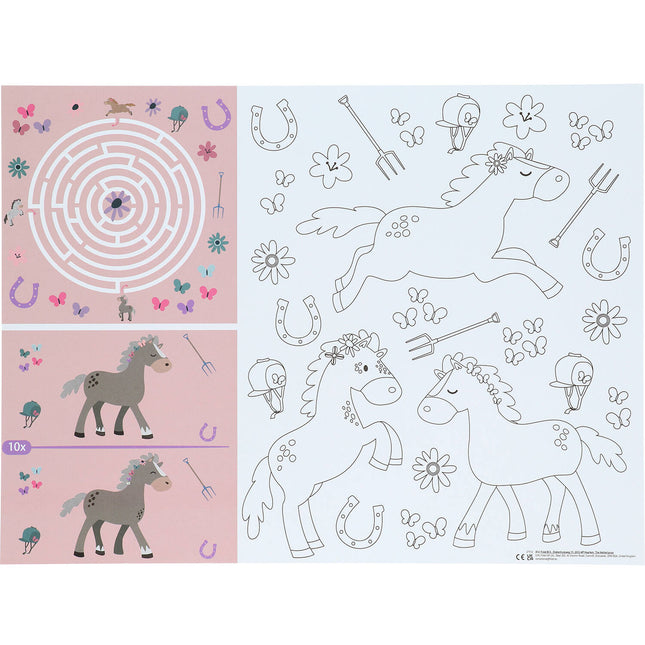 Salvamanteles Caballo 40cm 6uds.