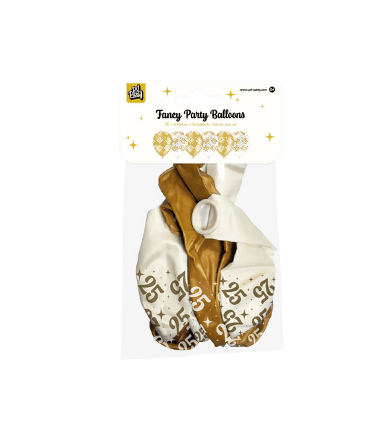 Fancy party latex ballonnen - 25 van Paper Dreams koop je bij Partywinkel